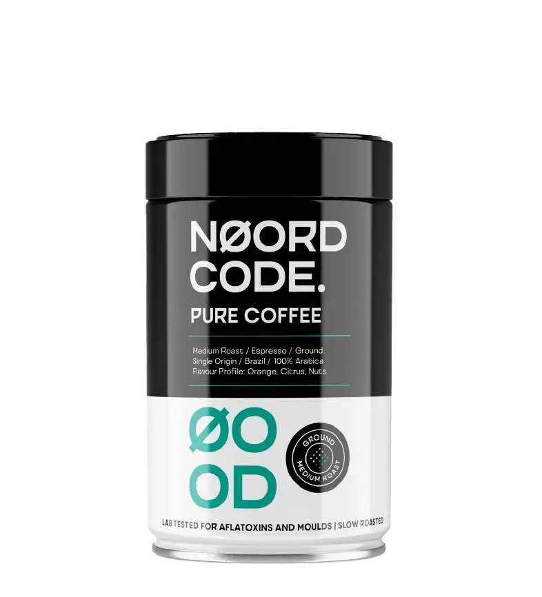 Pure Coffee | Mold-free | Medium Roast Ground | 1 Origin – Noordcode Pure Coffee | Mold-free | Medium Roast Ground | 1 Origin – Noordcode