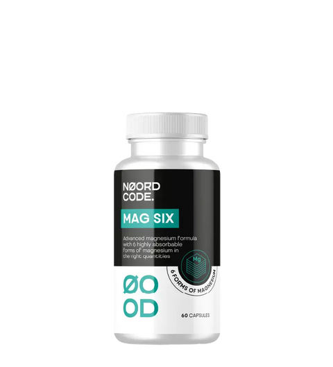 Mag Six | Six magnesium forms & B6 | Highly absorbable – Noordcode