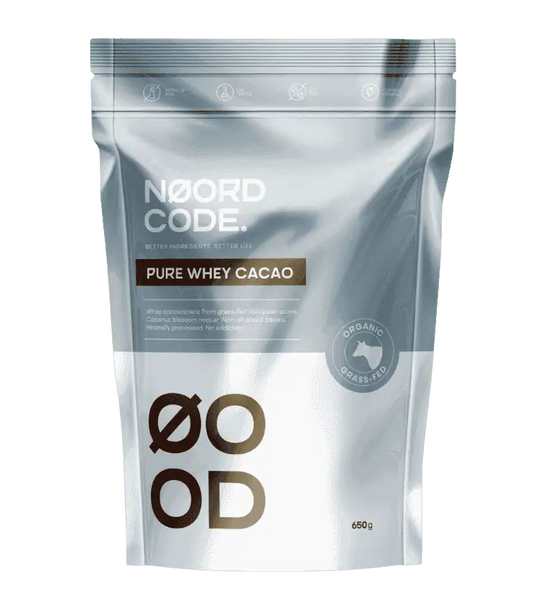 Organic Pure Whey Cacao | grass-fed – Noordcode