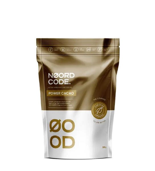 Power Cacao | Raw organic cacao with Lion's Mane & Chaga